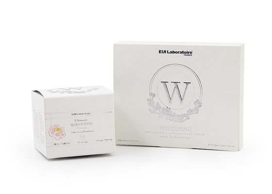 Good price Recycled Fancy Paper Cosmetic Box Packaging For Whitening 250-300gsm online