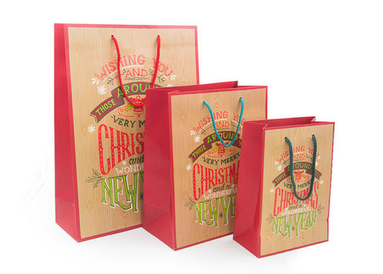 Good price Exquisite Luxury Christmas Packaging 350gsm Coated Paper Eco - Friendly online