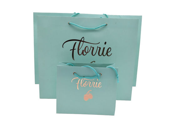 Good price Foil-Stamping logo custom personalised paper bags for jewelry packaging online