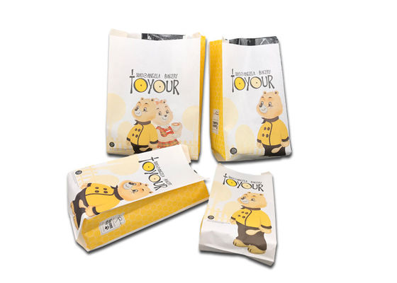 Good price Boutique Window Coating Bakery Packaging Bags , Foil Bags For Food Packaging online