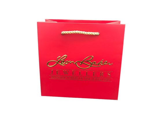 Good price Premium Decorative Jewelry Packaging Bags Golden Hot Stamping OEM Service online