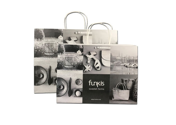 Good price Medium Personalized Eco Paper Packaging /  Handmade Paper Shopping Bags online