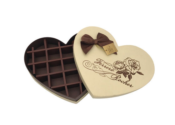 Good price Valentine'S Day Heart Shaped Boxes For Chocolates , Chocolate Candy Box online