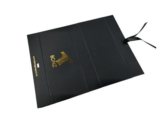 Good price Rectangle Boutique Collapsible Gift Boxes Custom Matte Hot Stamping Logo online
