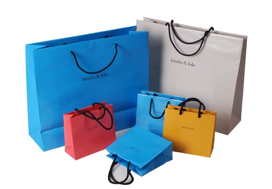 Good price Eco Friendly Paper  bag with customized size and logo printed online