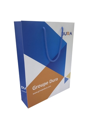 Good price colorful personalised gift paper bag shopping bag brand With Handles online
