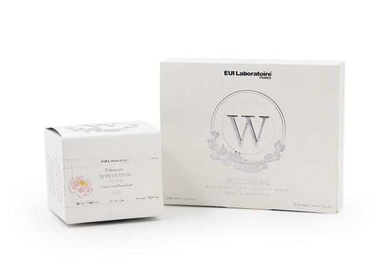 Good price Recycled Fancy Paper Cosmetic Box Packaging For Whitening 250-300gsm online