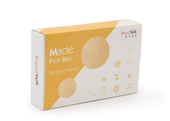 Good price Sweet Bakery Packaging Bags , Cardboard Cupcake Boxes With Pvc Window online
