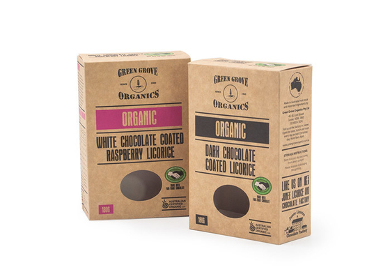 Good price Reusable Custom Made Foldable Shipping Boxes With Window Brown Kraft Paper online