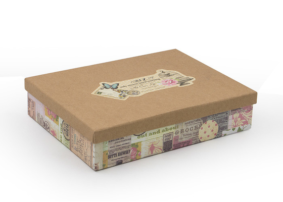 Good price Eco-friendly kraft Paper Gift Box with lid Packaging Gift Box for Shirt / Garment online