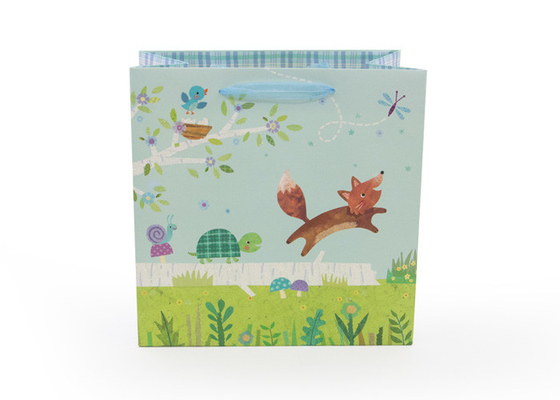 Good price Elegant Personalized Medium Paper Gift Bags Lovely Animals Design OEM Service online