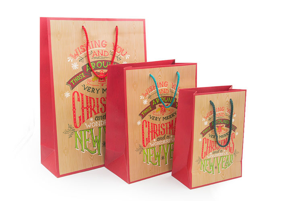 Good price Exquisite Luxury Christmas Packaging 350gsm Coated Paper Eco - Friendly online
