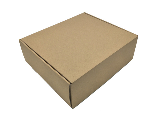 Good price Brown Kraft Paper Packaging With Tray , Corrugated Cardboard Boxes online