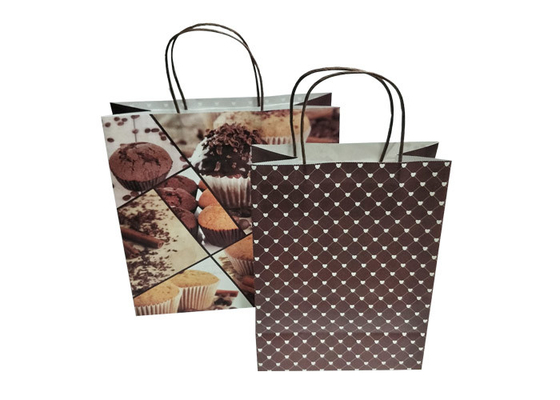Good price Elegant Bakery Packaging Bags Take Away Food Packaging Twisted Handles online