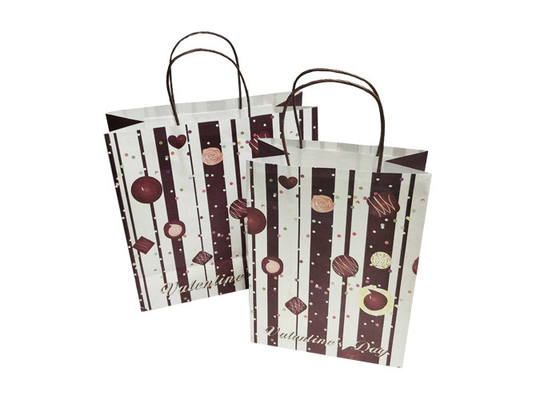 Good price Elegant Premium Kraft Paper Bakery Bags For Cookies Environmental Protection online