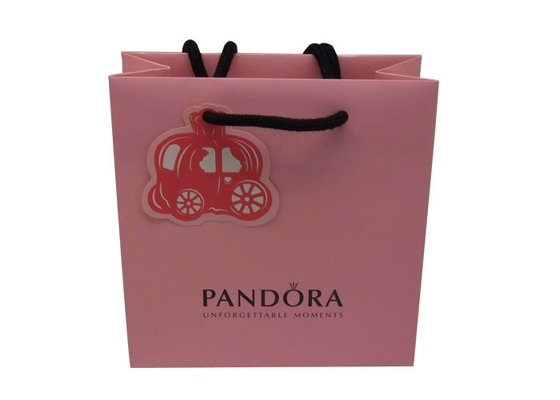 Good price Reusable Personalised Paper Bags / Colored Paper Gift Bags With Handles online