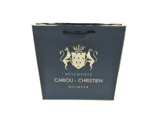 Good price Luxury Large Paper Gift Bags With Handles Customized Brand Logo Printing online