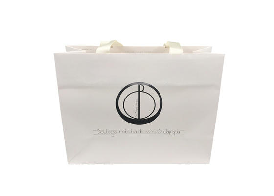 Good price Collapsible Personalized Favor Bags Handling Printing Grosgrain Handle online