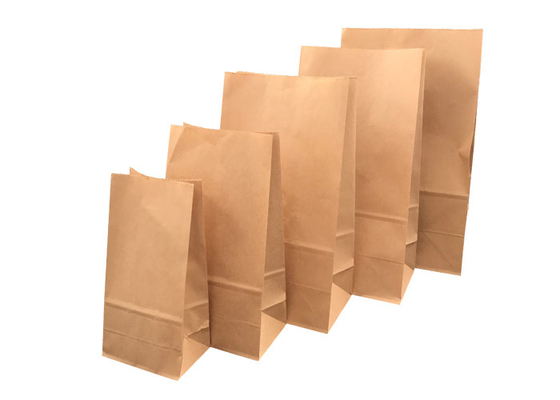 Good price Sustainable Kraft Brown Paper Food Bags White Card Paper Offset Printing online