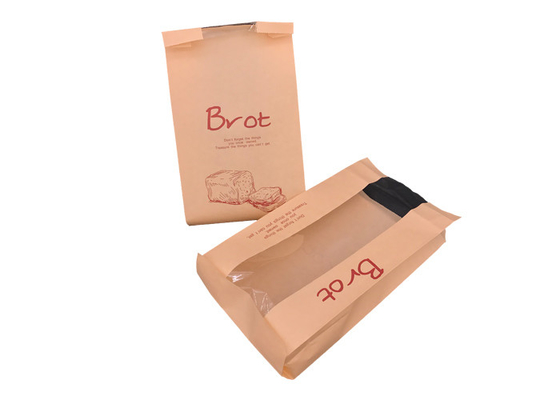 Good price Sustainable Custom Printed Resealable Food Bags With Clear Window OEM Service online