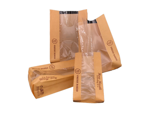 Good price Biodegradable Bakery Packaging Bags , Custom Printed Food Packaging Bags online