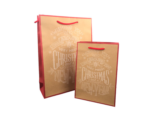 Good price Recyclable Kraft Personalized Brown Paper Bags Environmental Protection online