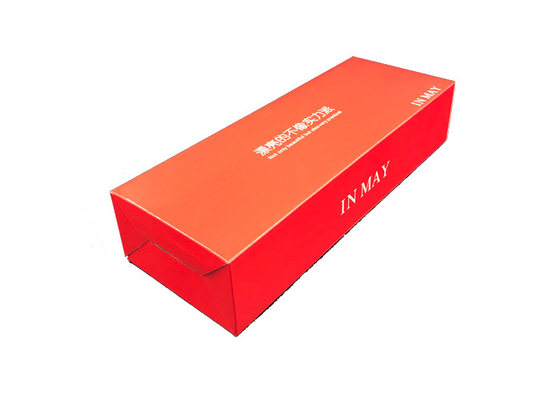 Good price Custom Cardboard Shipping Boxes Foldable Paper Box Red 250-300gsm online