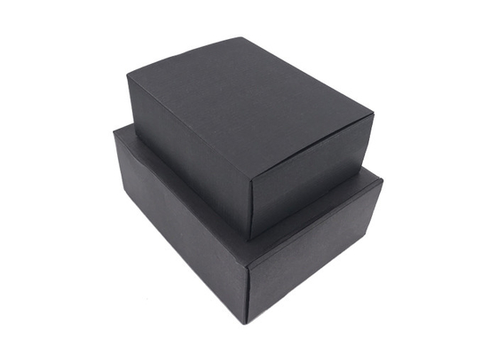 Good price Natural Kraft Paper Black Cardboard Shipping Boxes With Tray For Gift online