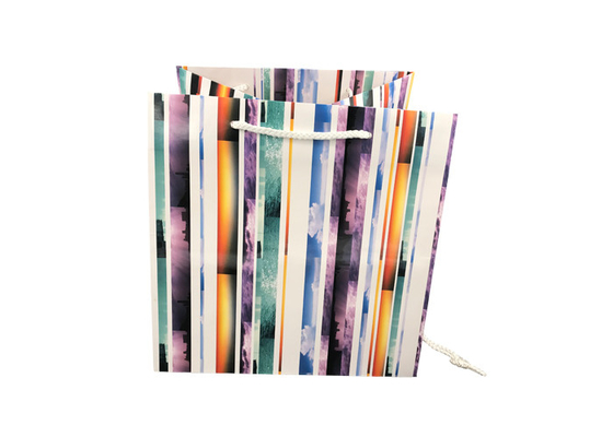 Good price Elegant Foldable Printed Promotional Paper Bags Customized Logo Printing online
