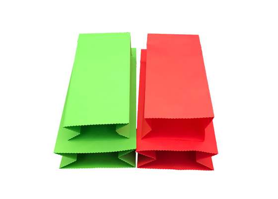 Good price Colorful Resealable Eco Paper Packaging , Custom Printed Paper Bags online
