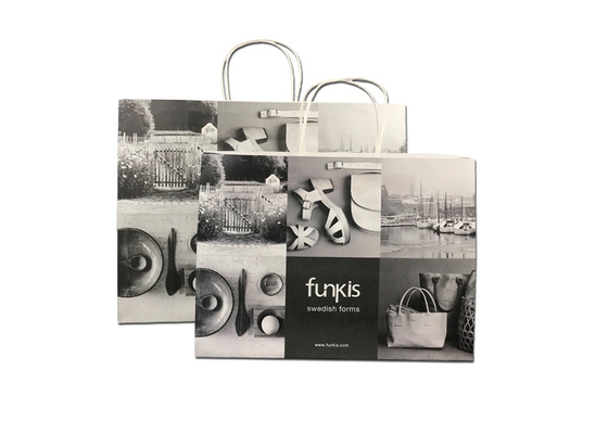 Good price Medium Personalized Eco Paper Packaging /  Handmade Paper Shopping Bags online