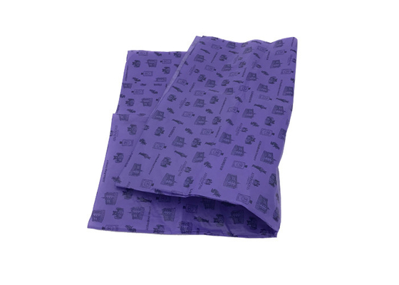 Good price Purple Tissue Wrapping Paper Sheet / Personalised Wrapping Paper Roll online