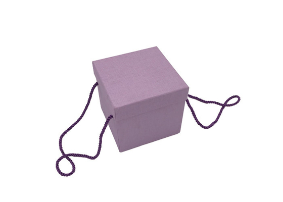 Good price Elegant Paper Gift Packaging Box Exquisite Cotton Handle Recyclable Feature online