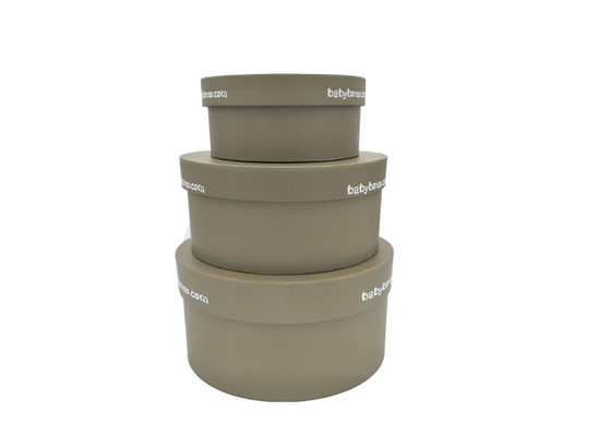 Good price Customized tube cylinder style empty Round storage packaging gift box with Lid online