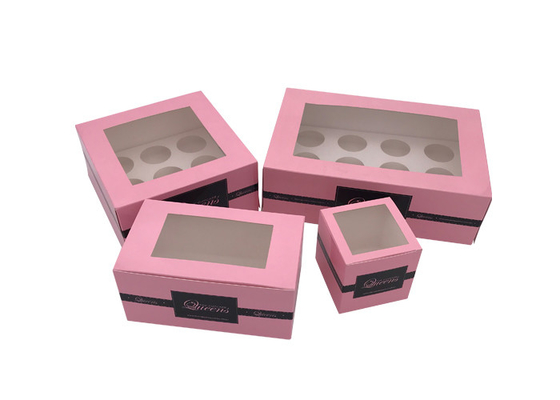 Good price Unique Fancy Bakery Packaging Bags / Flip Top Custom Made Cake Boxes online