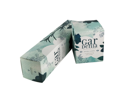 Good price Flat Tall Cardboard Boxes Paper Cosmetic Packaging 300-400gsm Art Paper online