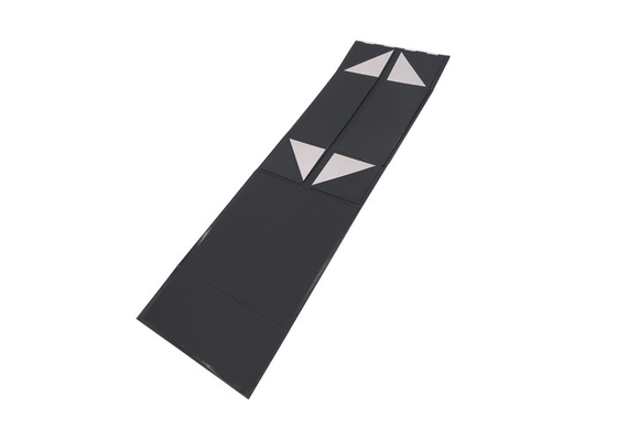 Good price Black Rectangle Exquisite Collapsible Paper Box For Party Matte Lamination online