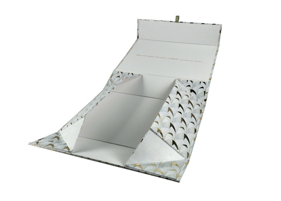 Good price Exquisite Flat Recycled Collapsible Gift Boxes , Rigid Cardboard Gift Boxes online