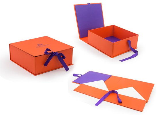 quality Offset Printing Collapsible Magnetic Box Packaging saving shipping cost and space factory