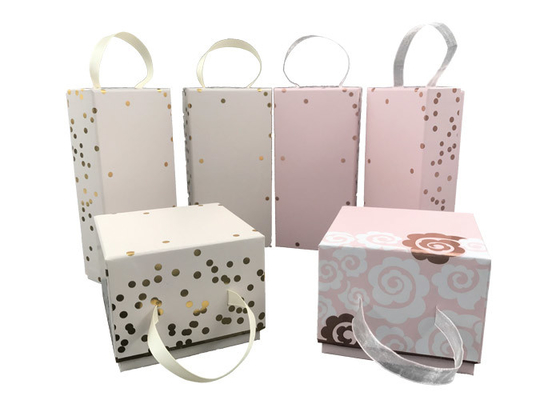 Good price Boutique Recycled Paper Gift Packaging Box , Foldable Cardboard Gift Boxes online